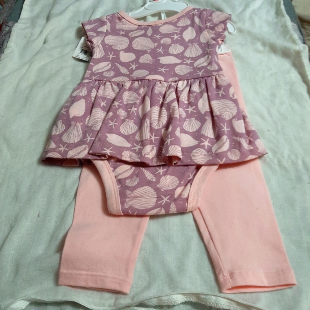Baby girls 2 piece outfit